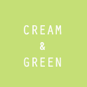 cream & green