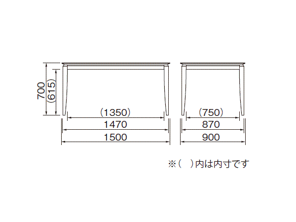直送品 ディスプレイテーブル 天板樹脂仕様 8-1162-0603 HHS0303 基本体 LT−150 【別倉庫からの配送】 LT−150