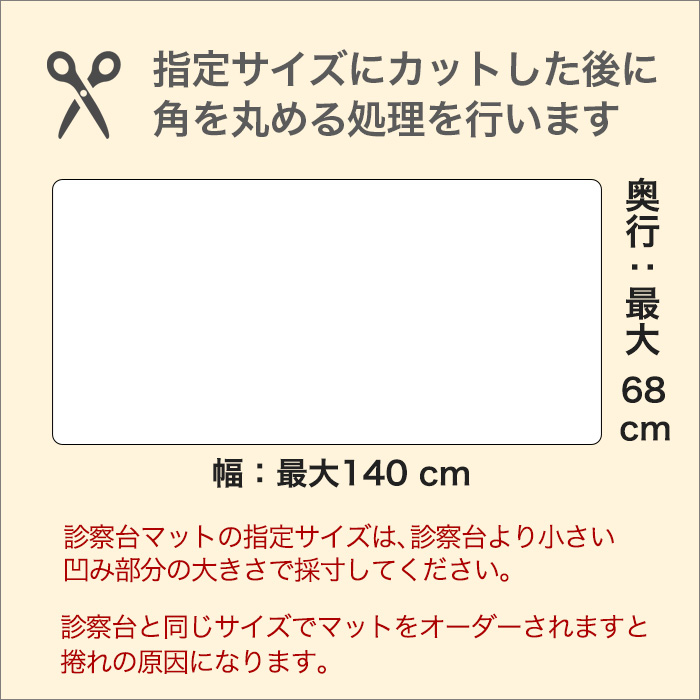 希望サイズにカットします