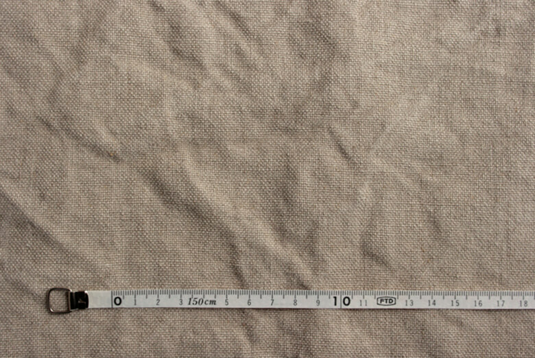 リネン100％帆布(はんぷ）ワイド幅ダブルウォッシュ L253-w