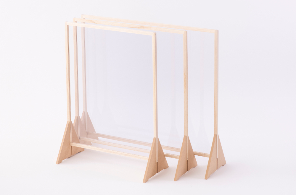 木製品製造のノウハウを生かしたサンユーオリジナルパーテーション 木製品製造のノウハウを生かしたサンユーオリジナルパーテーション