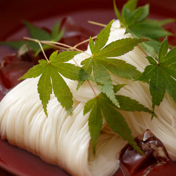日本の伝統食文化を担う素麺の元祖