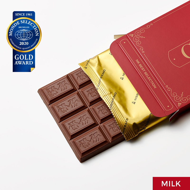 DELUXE MILK CHOCOLATE  nk chocolaterie “make”