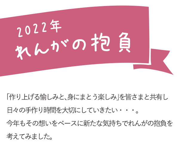 2022レンガの抱負