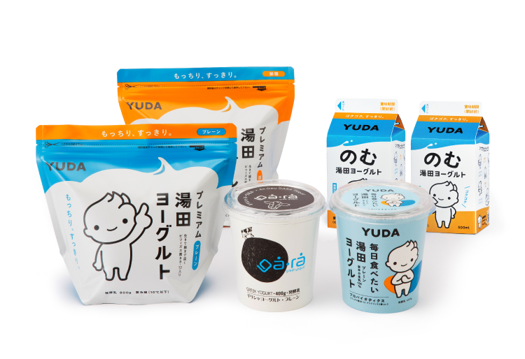 YUDAのヨーグルト全部入りヨーグルト食べ比べセットの画像