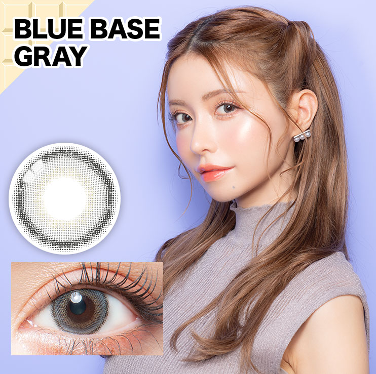 colorsマンスリー Blue Base Gray colors