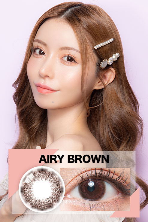 colorsマンスリー Airy Brown