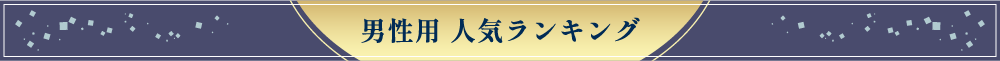 男性用 人気ランキング