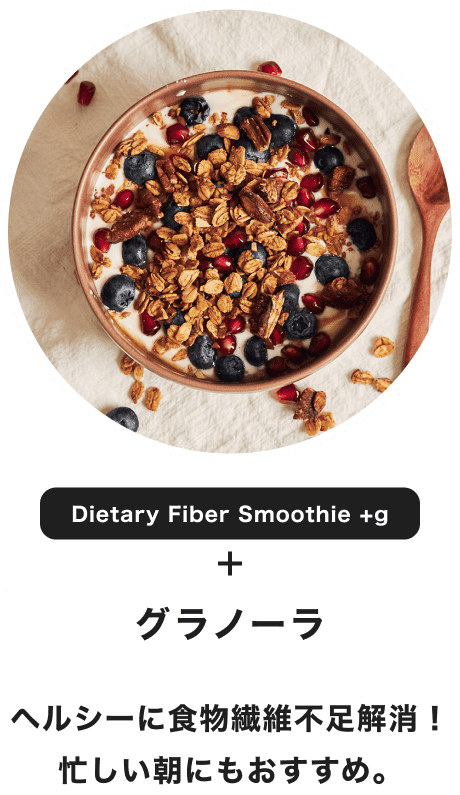Dietary Fiber Smoothie +g + Ρ